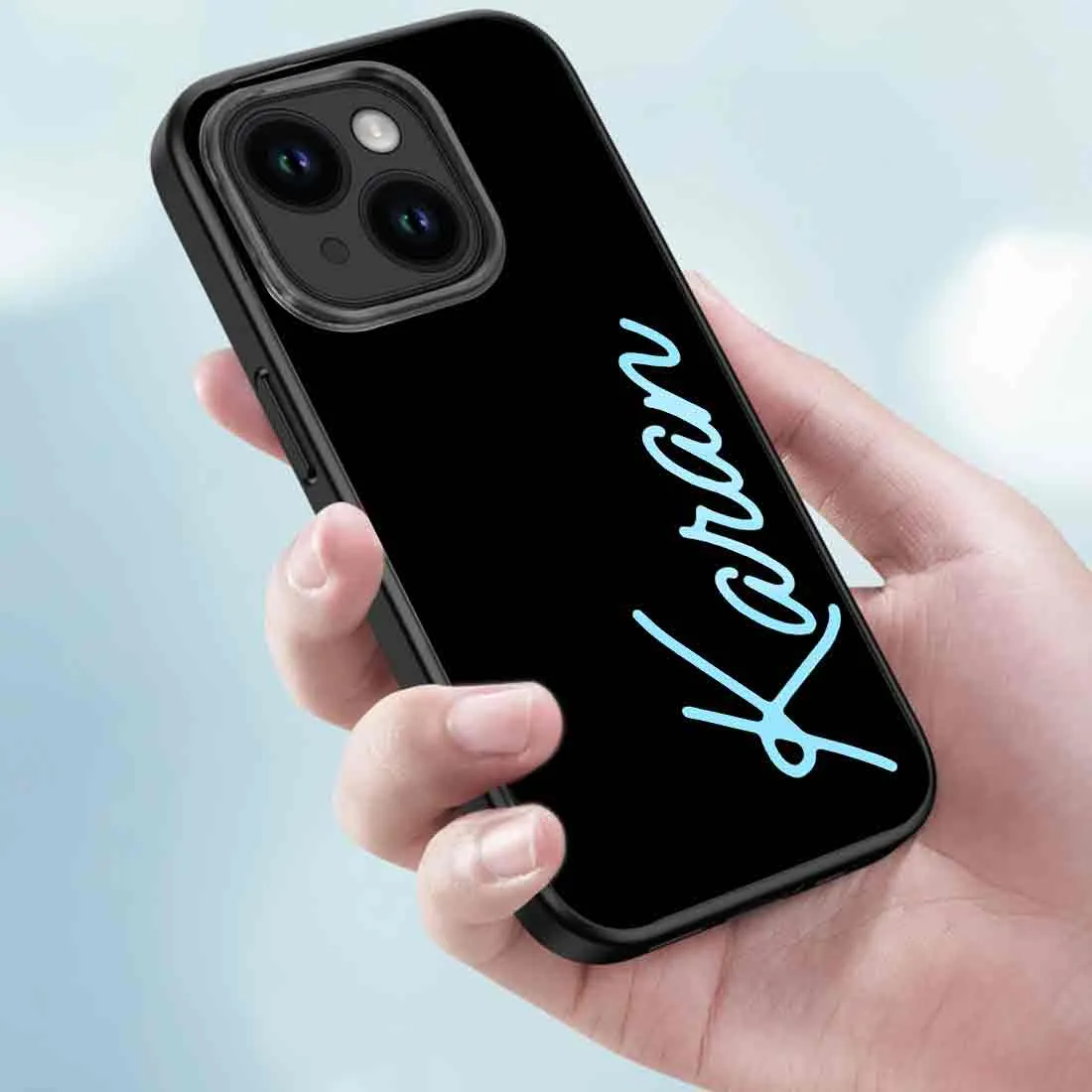 Custom Mobile Phone Cover Apple iPhone 14 Back Cover With Name -  Neon