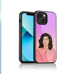 Custom Phone Case with Picture  iPhone 13 Back Case with Cartoon Filter