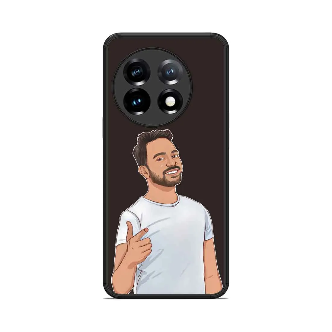 Customized Oneplus 11 Mobile Cover with Image One Plus Back Cover - Cartoonize Photo