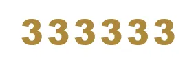 decalbazaar Vinyl Number 3 (Three) Digit Glossy Wall Glass Vehicle Sticker 4 Inches Golden (Set 6)