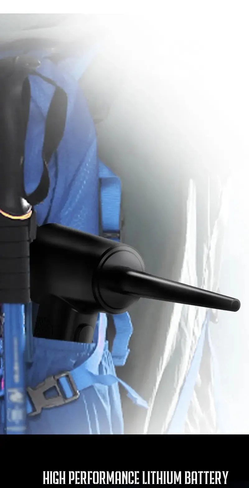 Deep Cleaning Cordless Compressed Air Duster with LED Light