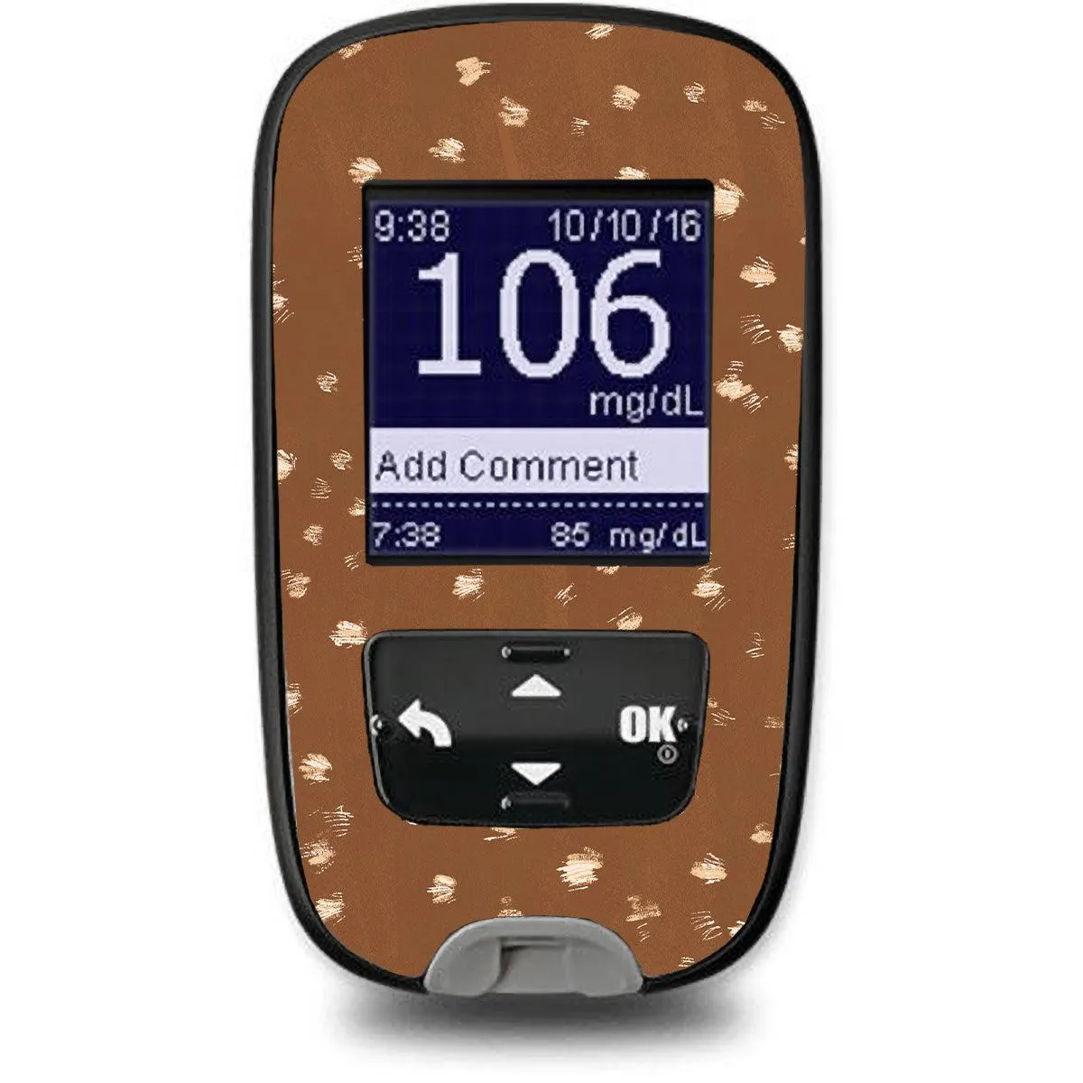 Deer Hide Sticker for the Accu-Chek Guide Glucometer