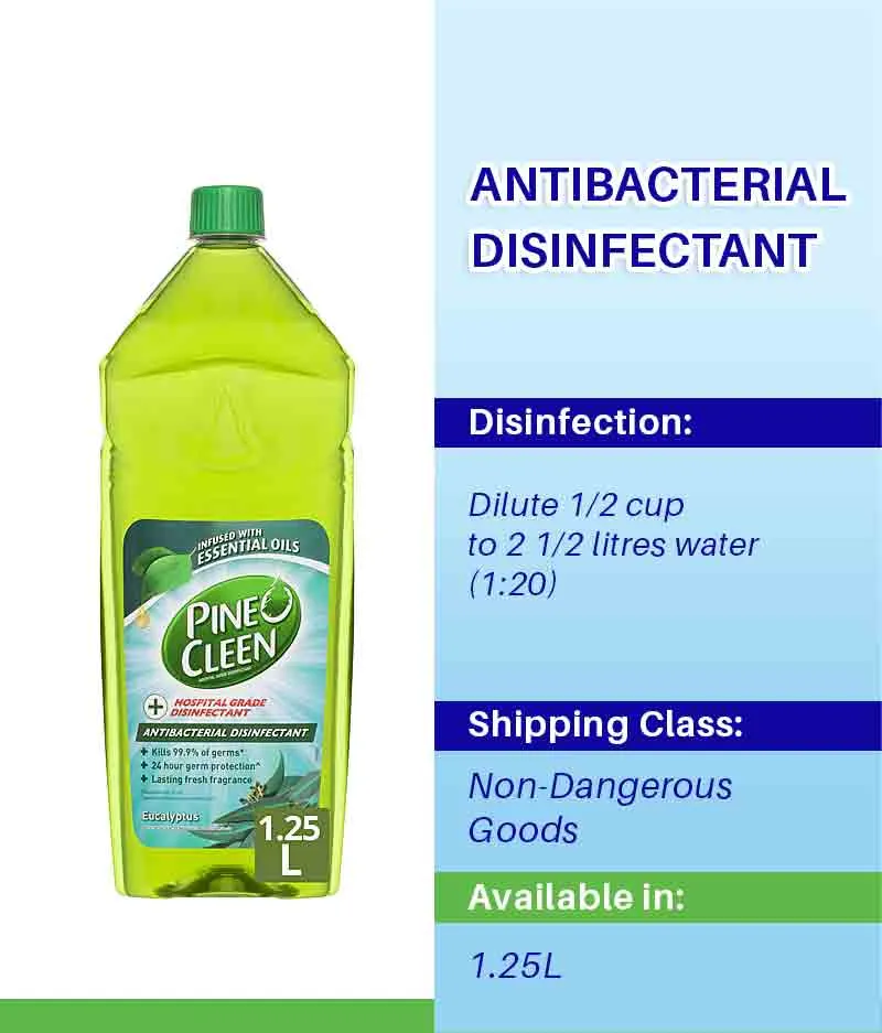 Diversey Pine O Cleen Disinfectant Eucalyptus 1.25 Litre