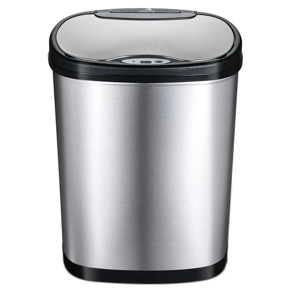 Dolphy Automatic High Tech Trash Bins Stainless Steel 42Litres DABN2-42L
