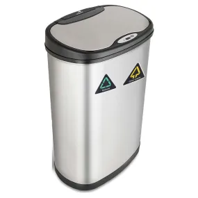 Dolphy Automatic Touchless Trash Bins Stainless Steel 50Litres DABN2-50L
