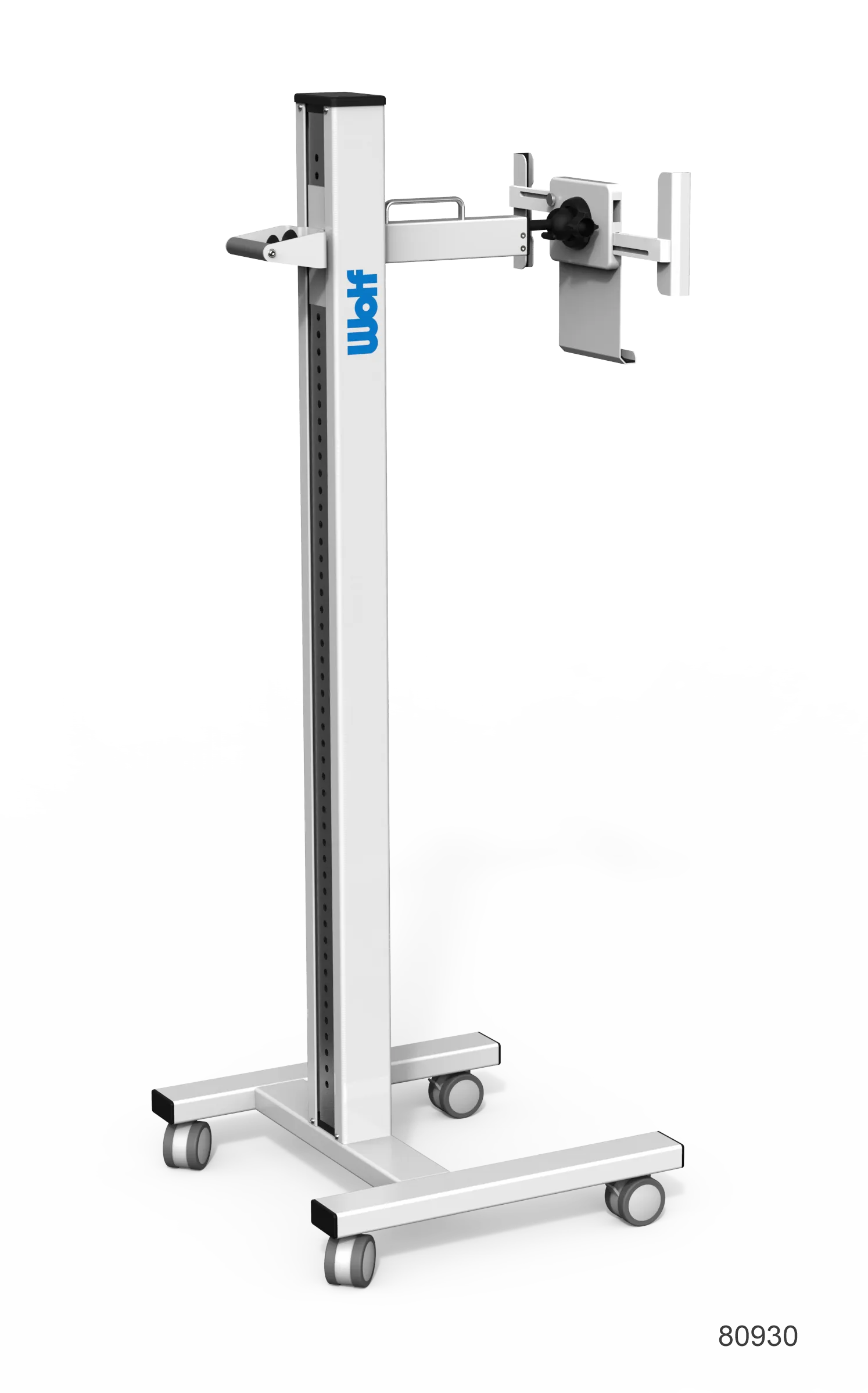 DR/CR Mobile Cassette Holder - Fixed Arm, Tilt and Rotate