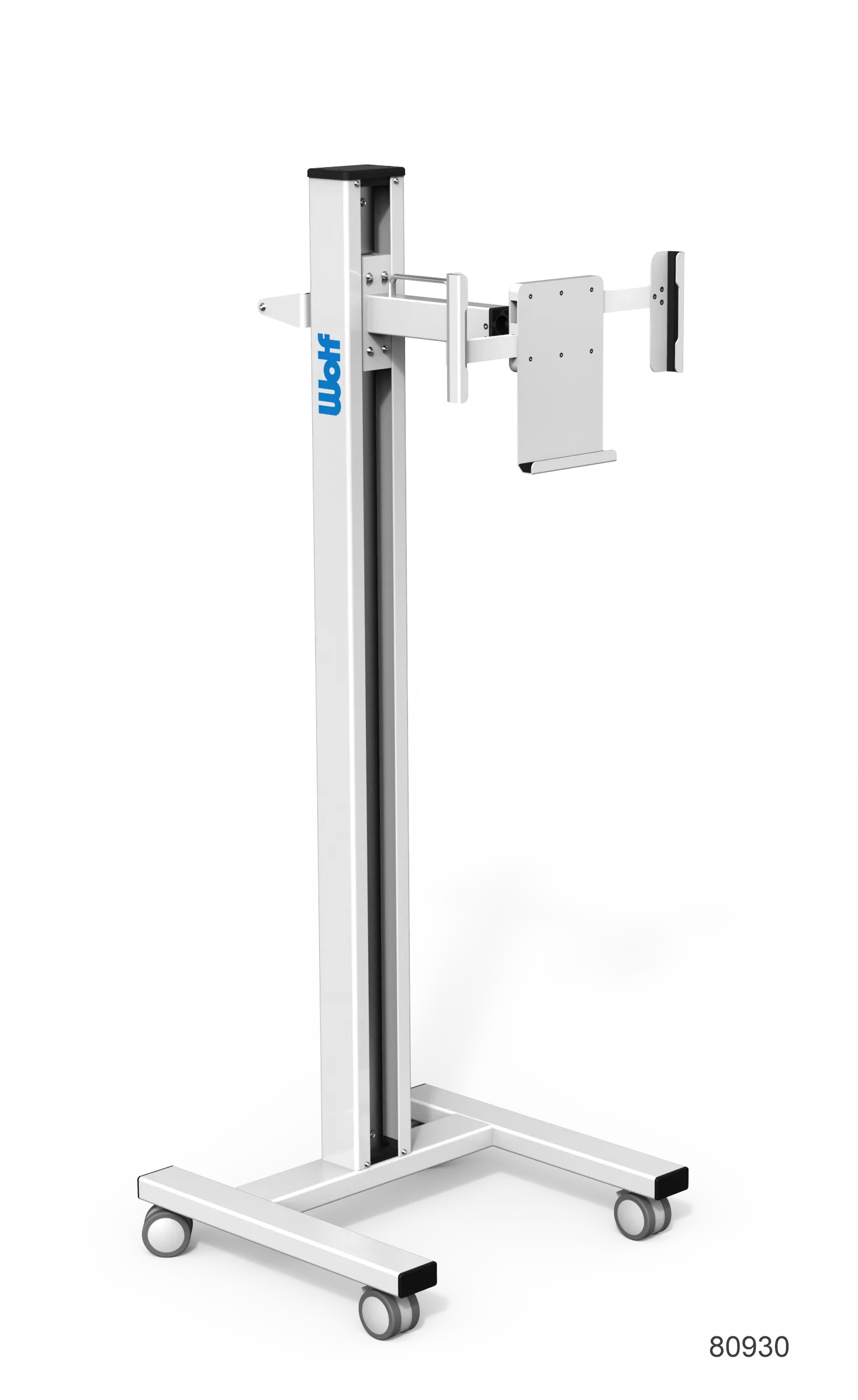 DR/CR Mobile Cassette Holder - Fixed Arm, Tilt and Rotate