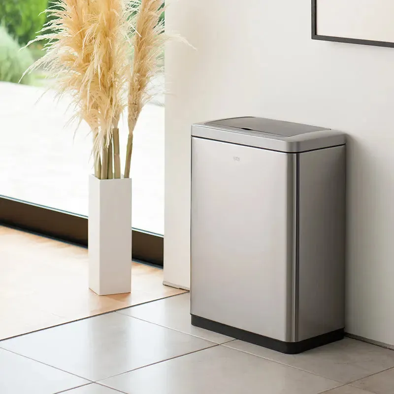 EKO Dustbin | Bravia | EK9233 | 45L | Dustbin | Trash Bin | Waste Bin | Stainless Steel | Sensor Bin