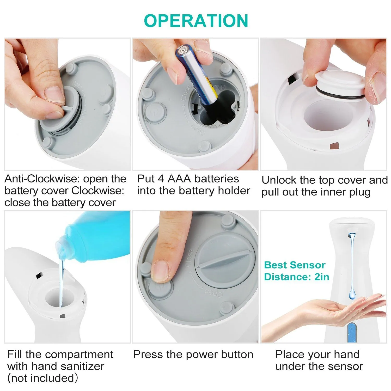 Electric Automatic Soap Dispenser