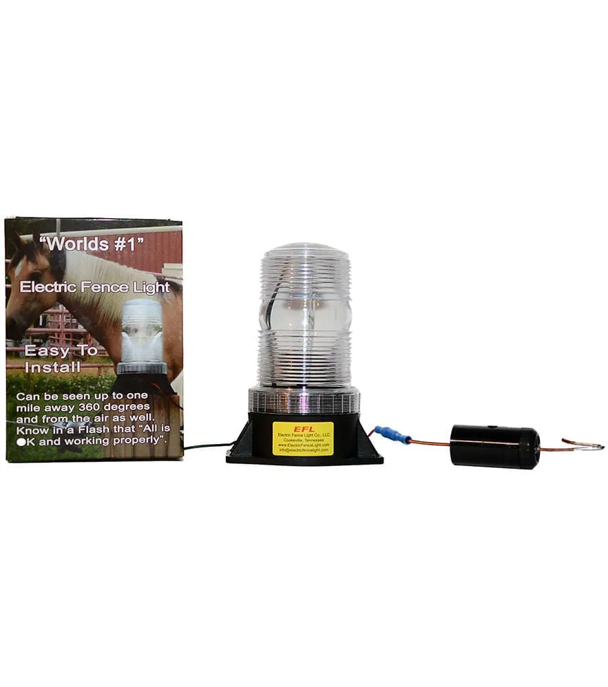 Electric Fence Light w/ Z Bulb Plus