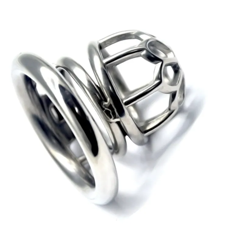FAAK 304 stainless steel male chastity lock penis chastity cage