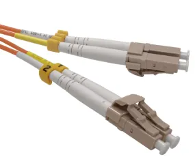Fiber Optic Patch Cable, LC-LC, Multimode 62.5/125 OM1, Duplex