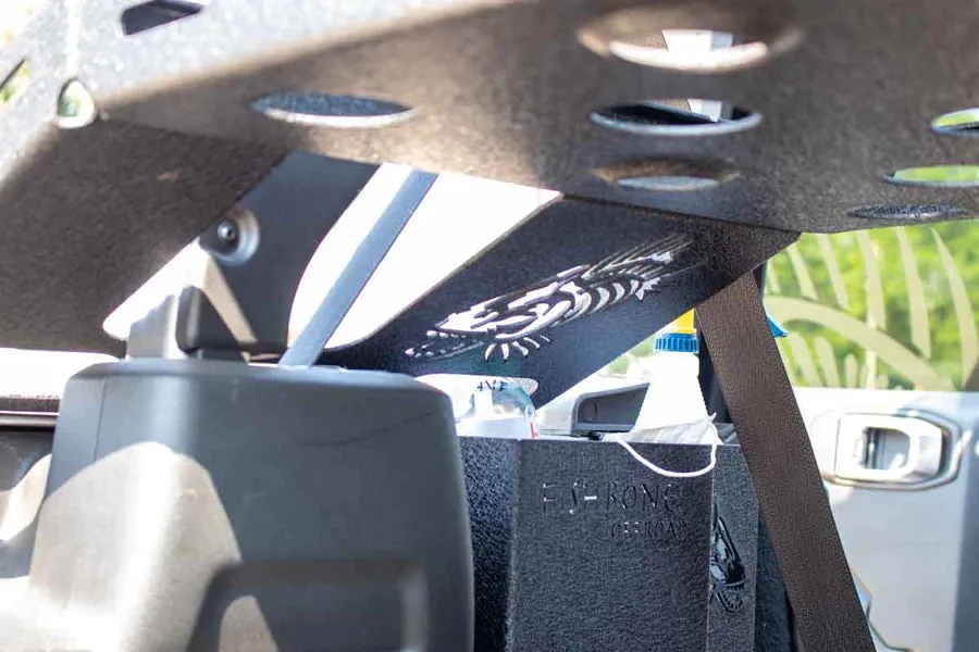 Fishbone Offroad 2018-Current JL Wrangler (4-Door) Driver Side Wheel Well Storage Bin (Single Bin)