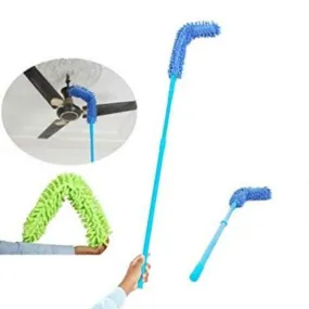 Foldable Microfiber Fan Cleaning Duster Steel Body