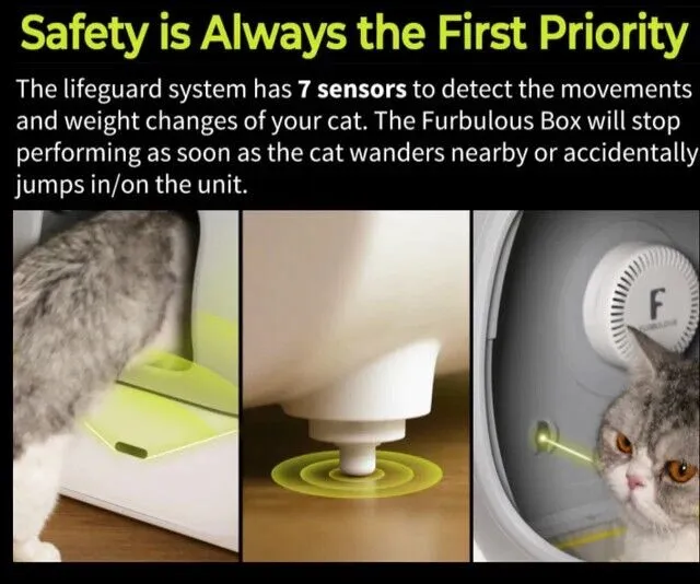 Furbulous Smart Cat Litter Box Automatic Self-Cleaning With App Remote Control