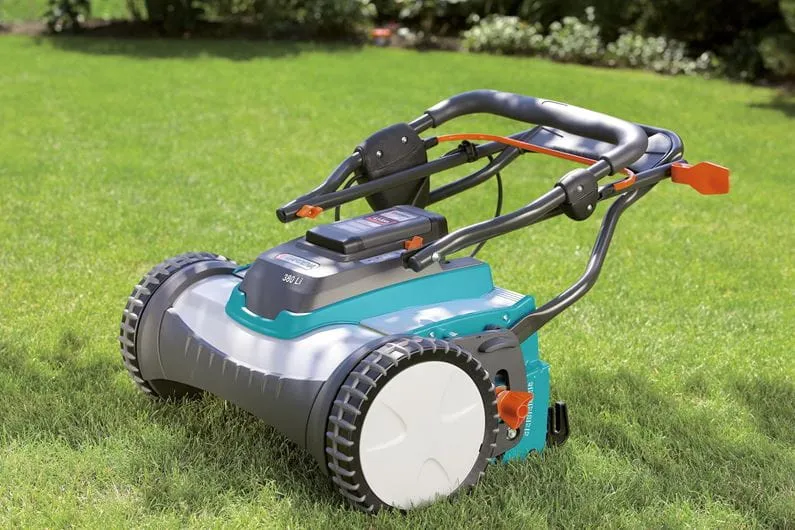 Gardena Accu Rechargeable Cylinder Lawnmower 380 Li