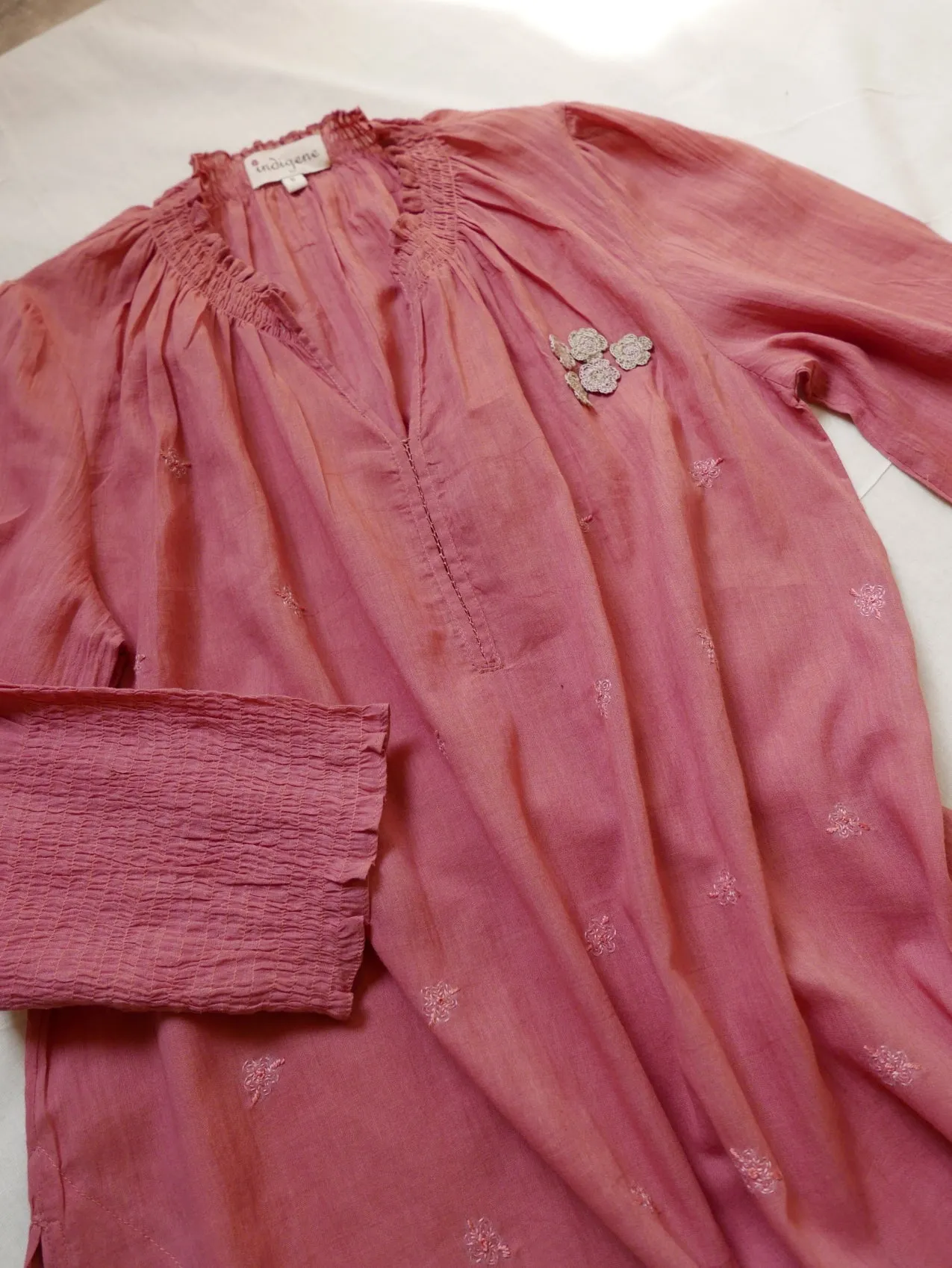 Geranium Dress w/ Halter Neck Chemise