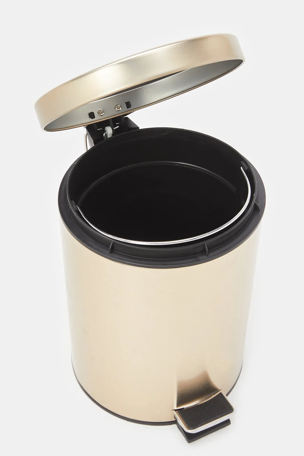 Gold Plain Pedal Bin (5Lt.)