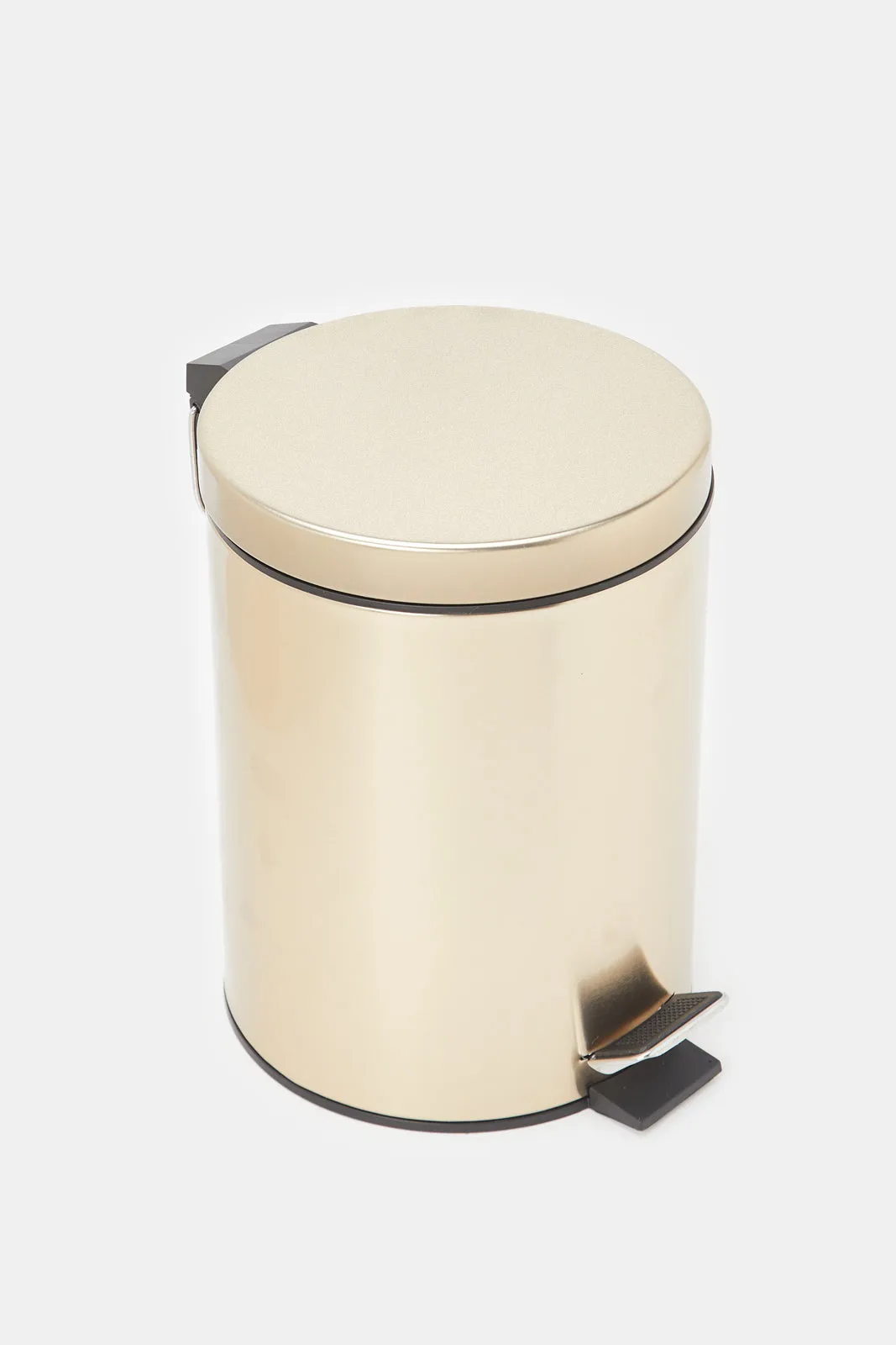 Gold Plain Pedal Bin (5Lt.)