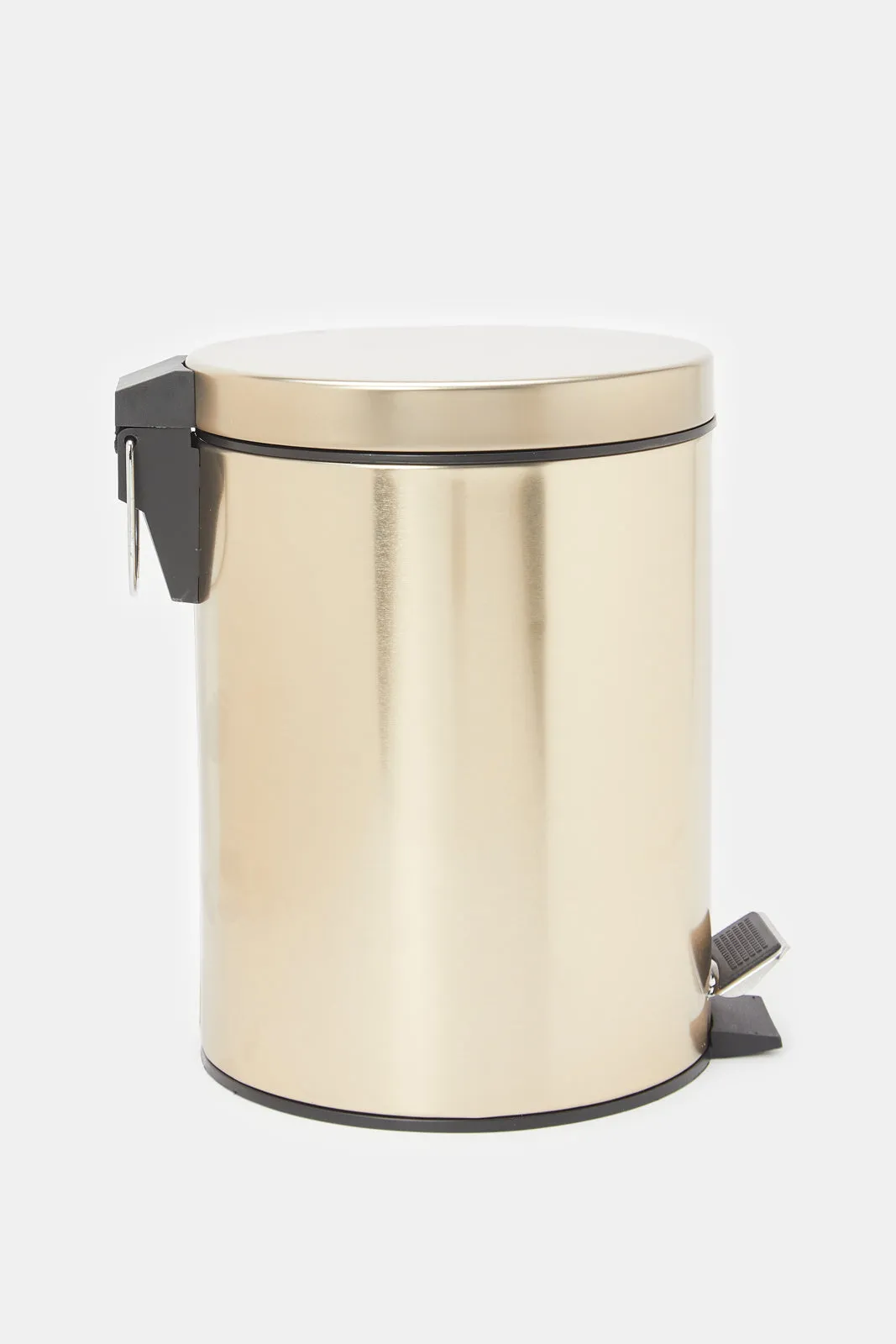 Gold Plain Pedal Bin (5Lt.)