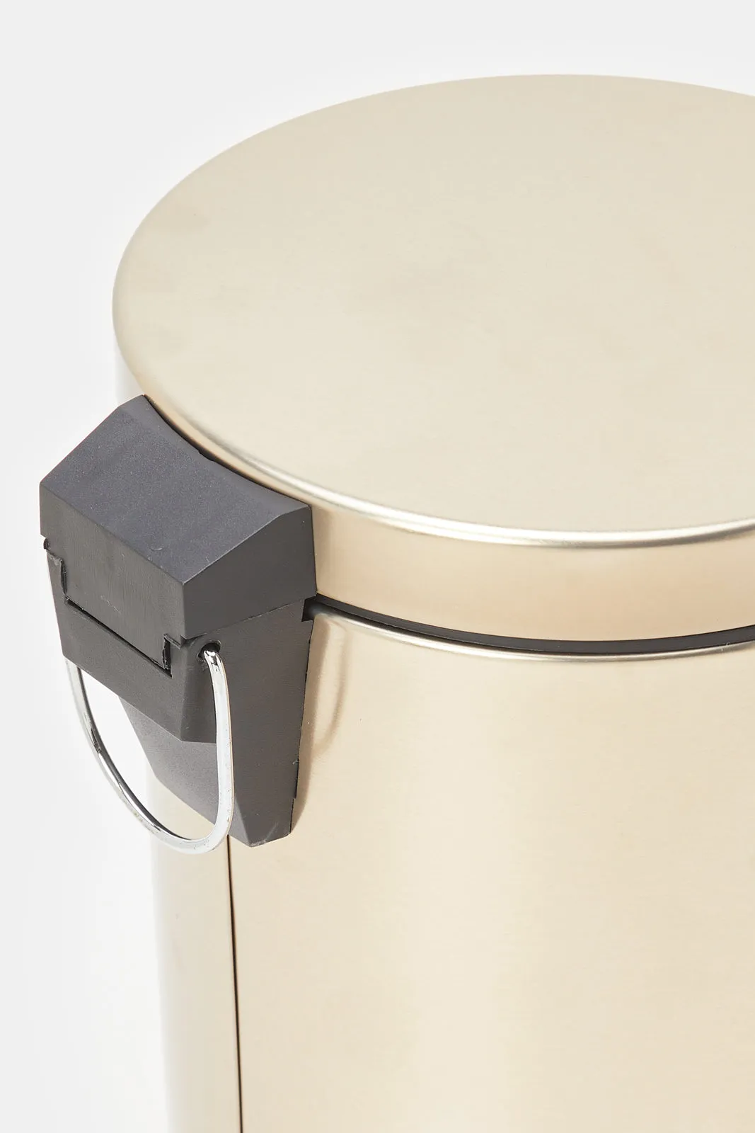 Gold Plain Pedal Bin (5Lt.)