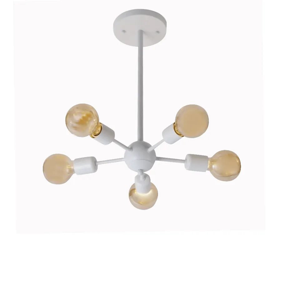 Gorm White Modern Light Fixture