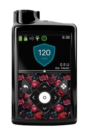 Gothic Roses for Medtronic MiniMed 770G & 780G
