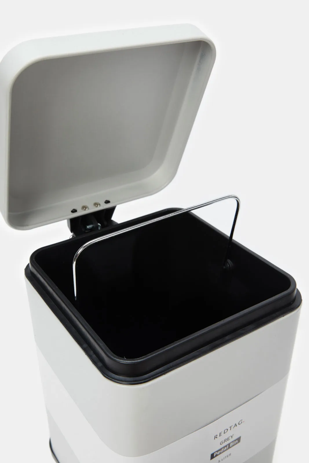 Grey Plain Pedal Bin (5Lt.)