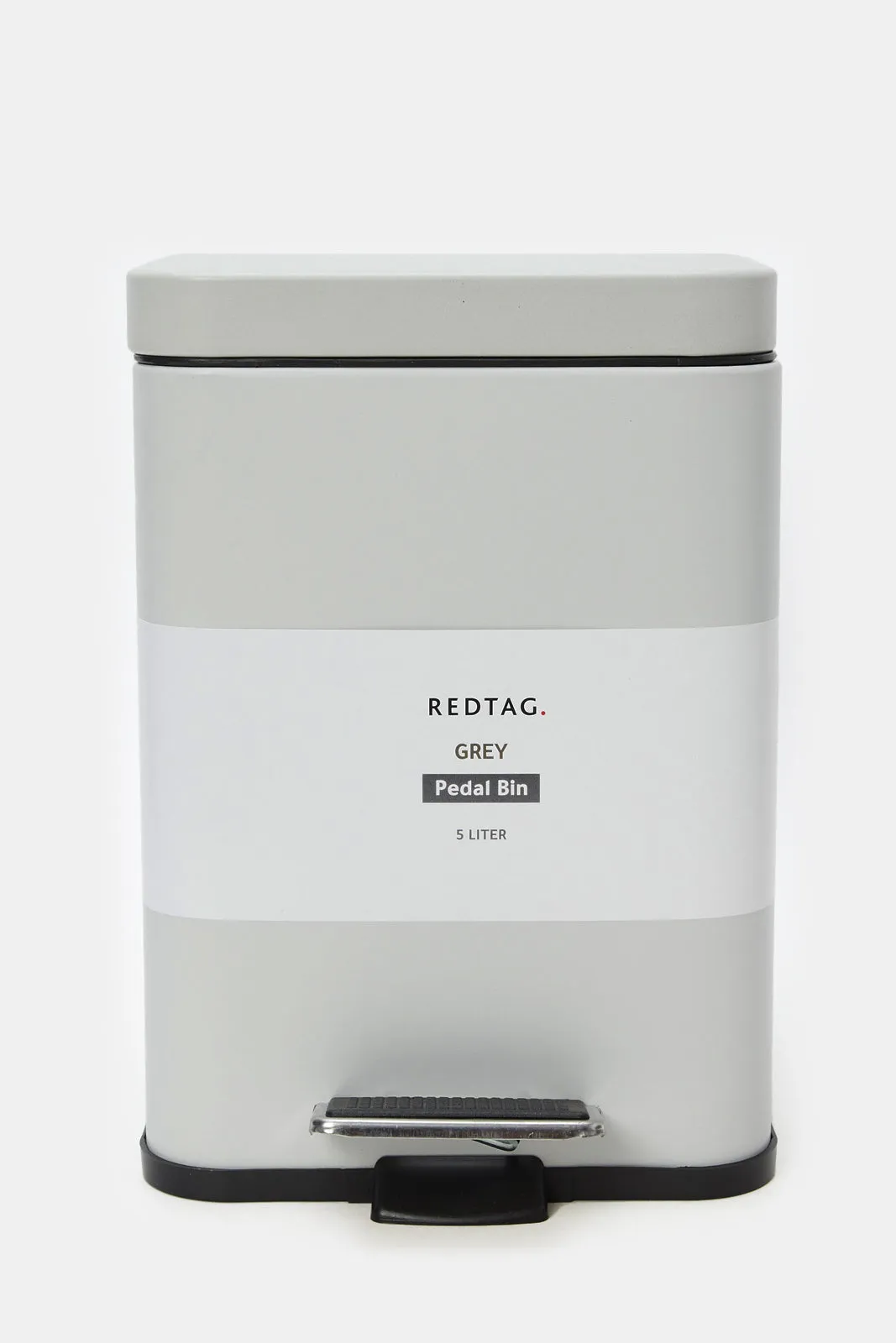 Grey Plain Pedal Bin (5Lt.)