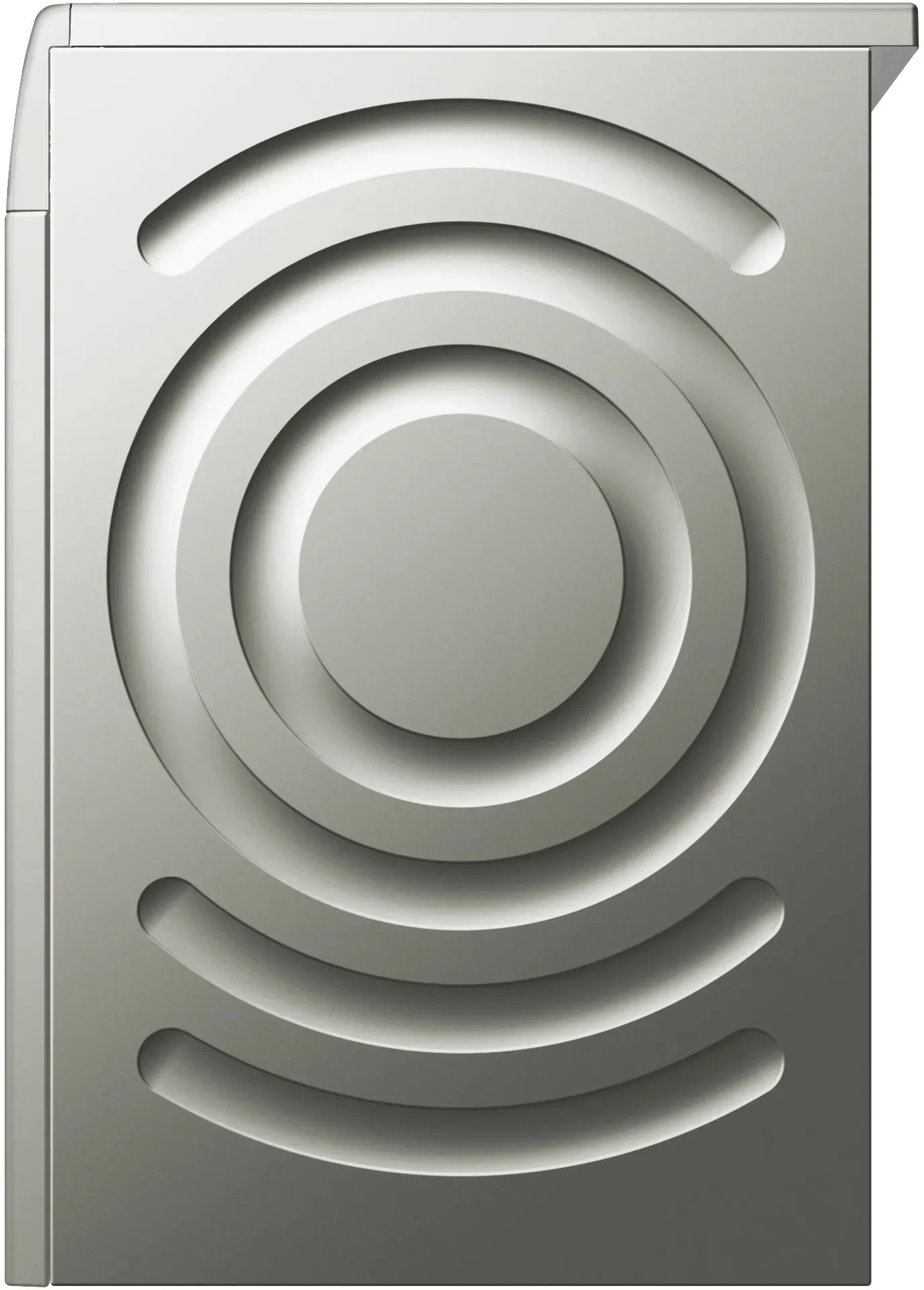 Haier Series 8 washing machine, front loader 10 kg , Silver inox