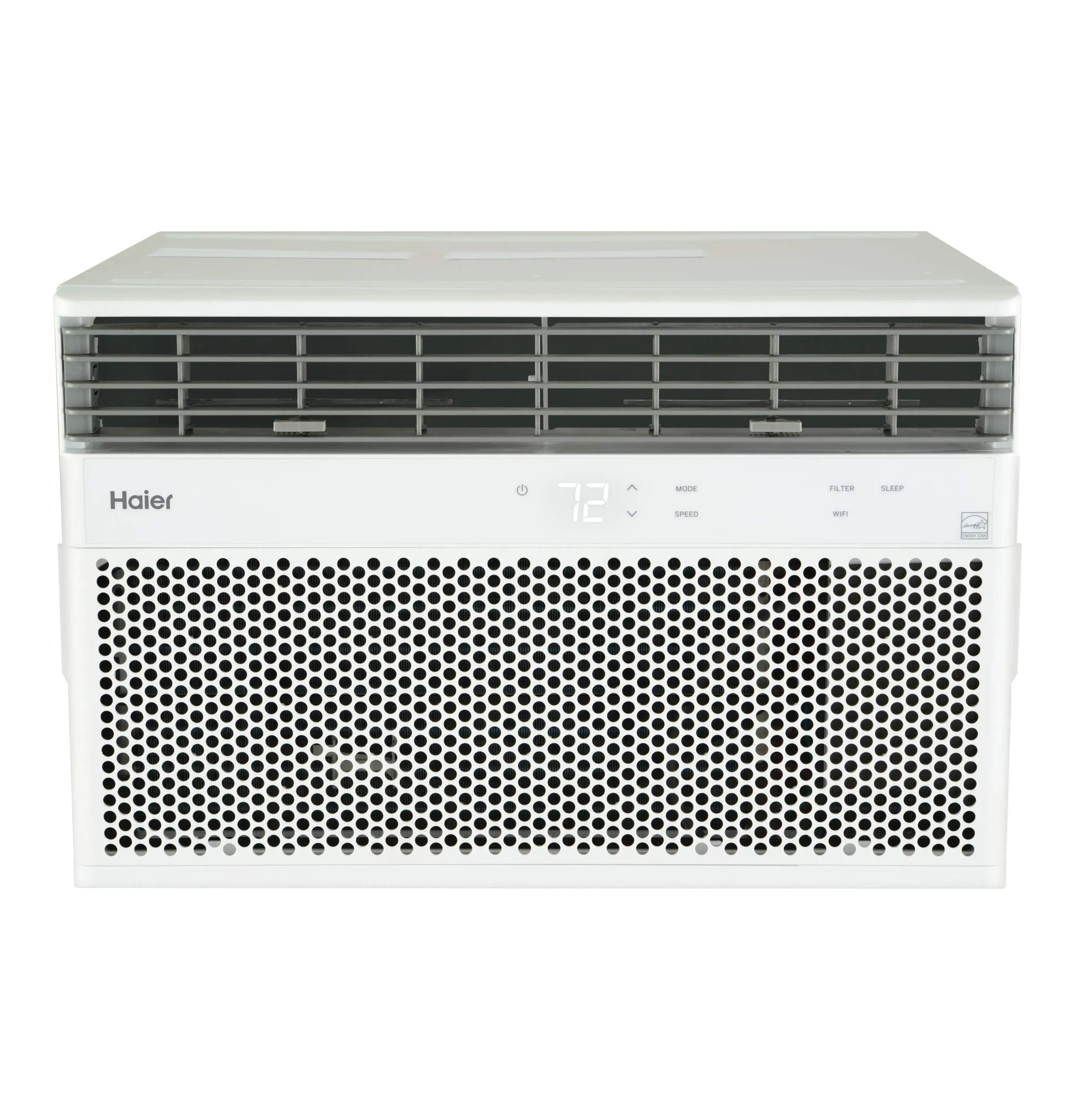 Haier Window Air Conditioner 12000 BTU, Wi-Fi Enabled, Energy-Efficient Cooling for Large Rooms, 12K BTU Window AC Unit with Easy Install Kit, Control Using Remote or Smartphone App