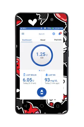 Halloween Valentine for Omnipod DASH™