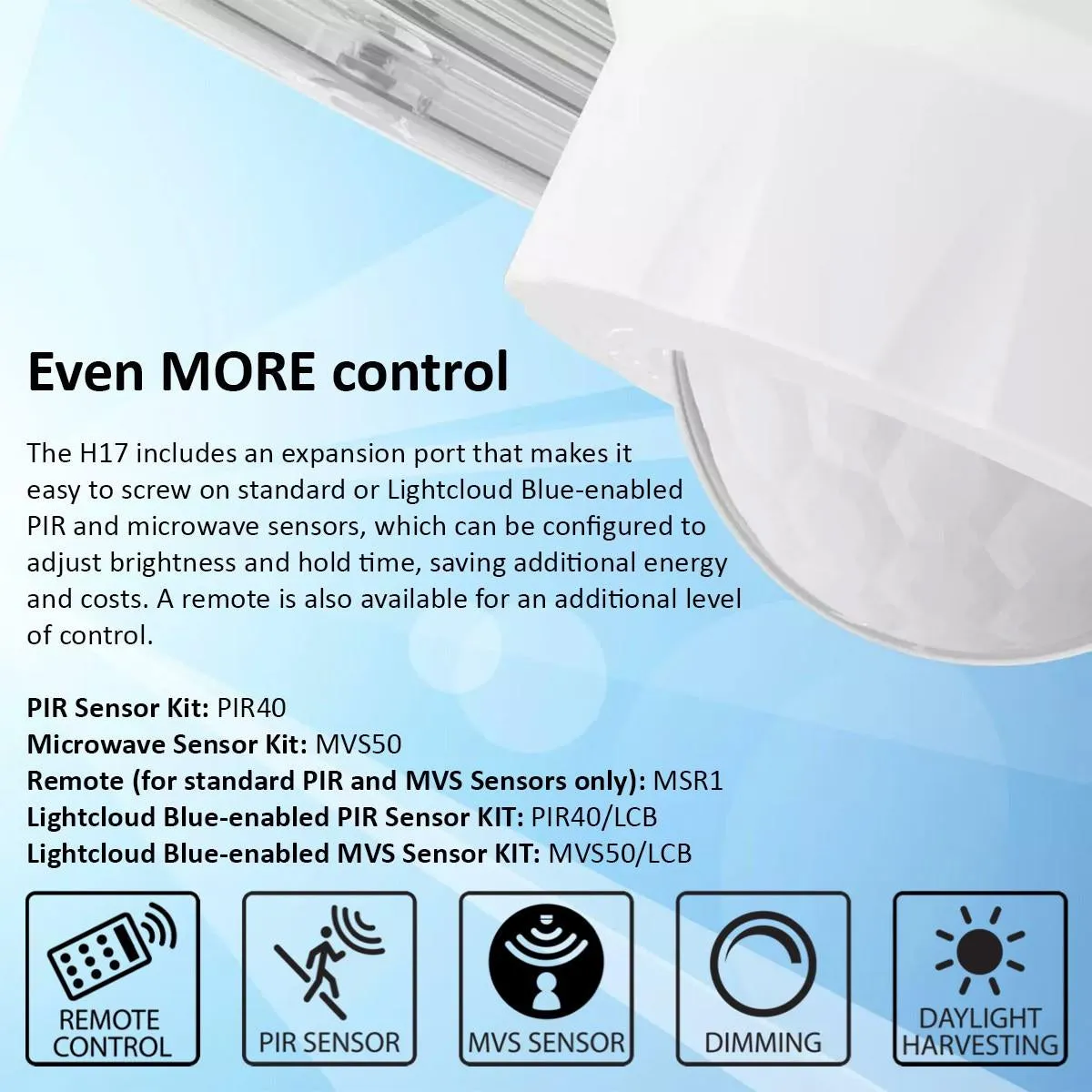 High Bay UFO LED Light, 15000 Lumens, 60/80/100W, 30K/40K/50K, 120/277V, White