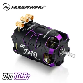 Hobbywing XeRun D10 10.5T Motor - Purple