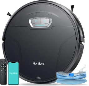 Honiture Robot Vacuum Cleaner and Mop, 3 in 1,4500Pa Strong Suction Robot Vacuum Cleaner,Self-Charging,Auto Carpet Boost,WiFi/App/Alexa,Ideal for Carpet, Pet Hair, Hard Floor G20 Pro