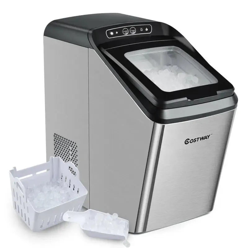 Ice-Making Machine with 29 Pounds Pebble Ice per Day