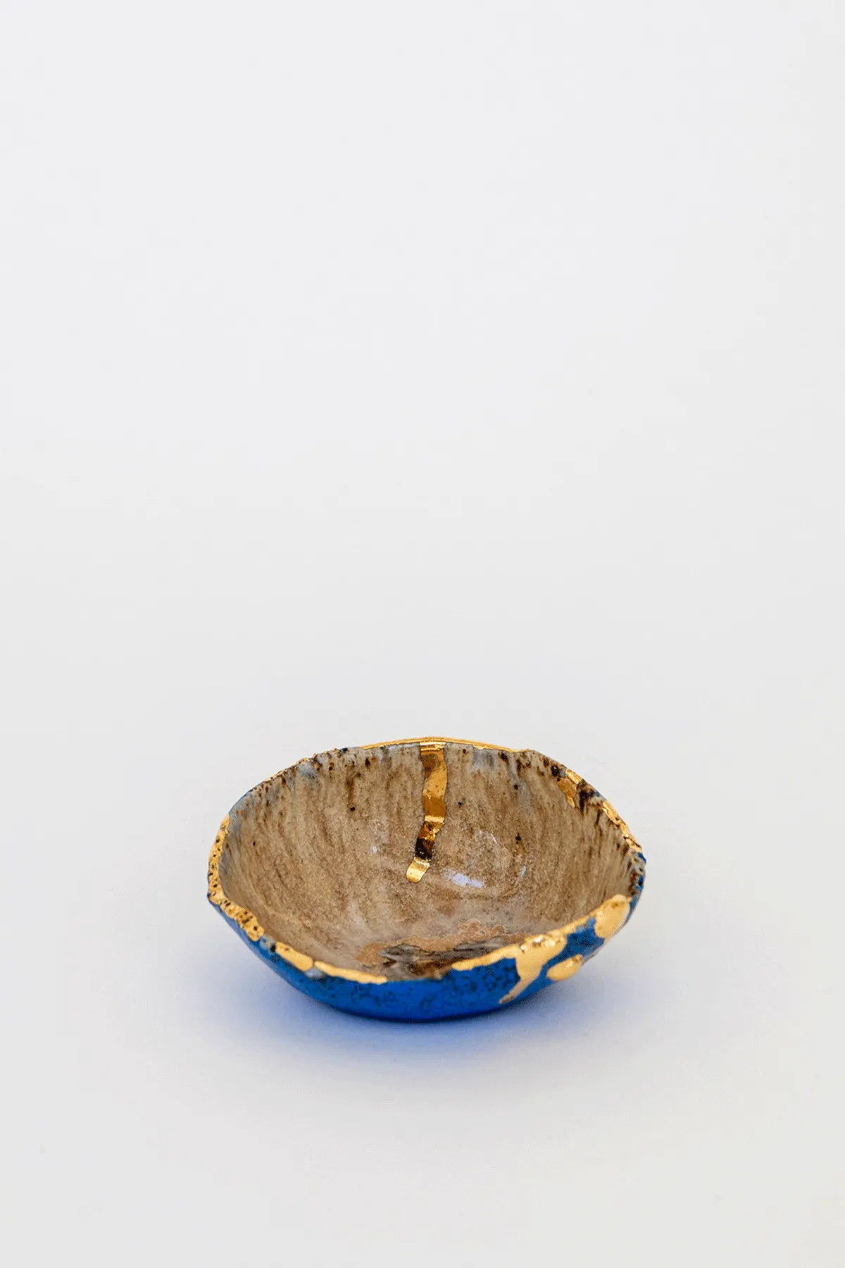 Iceland Dish, Northern Lights with Gold - Mini