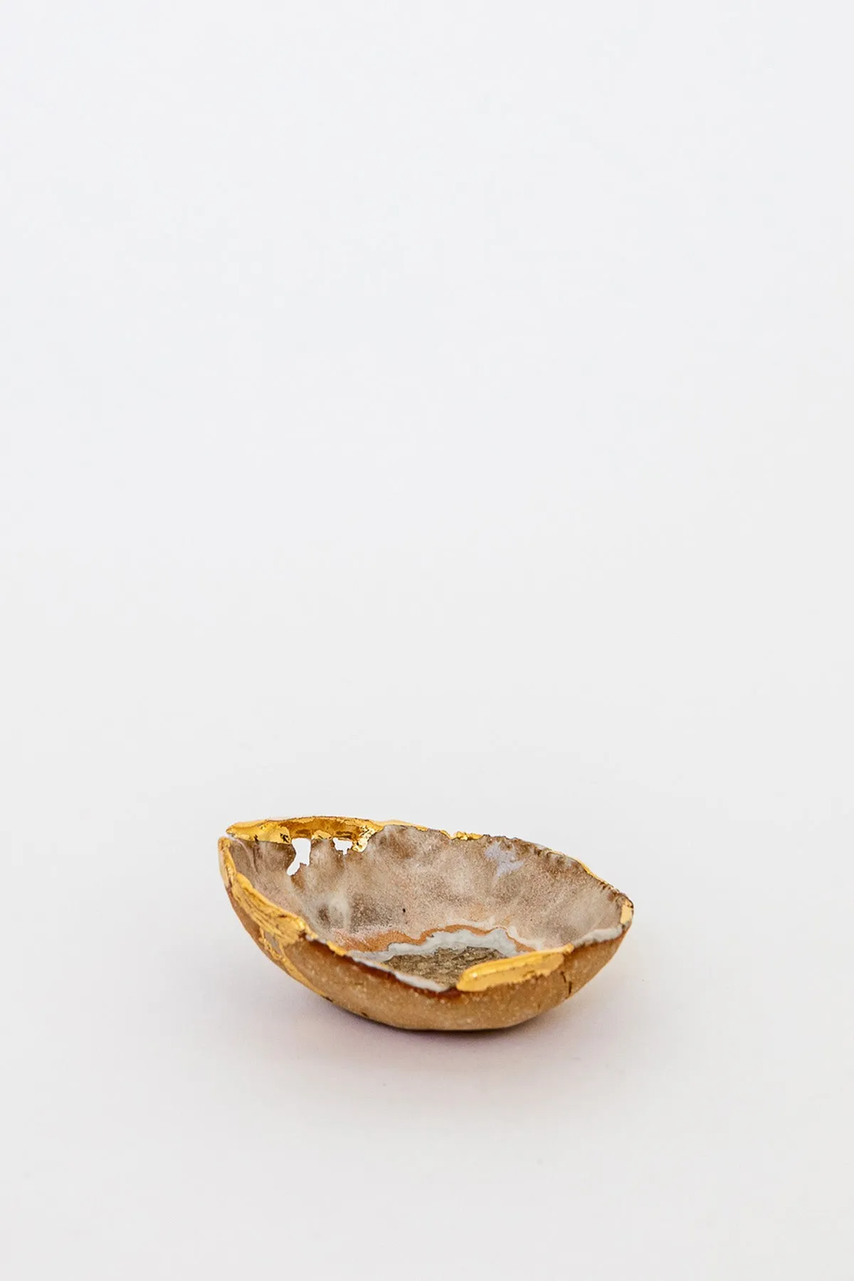 Iceland Dish, Northern Lights with Gold - Mini