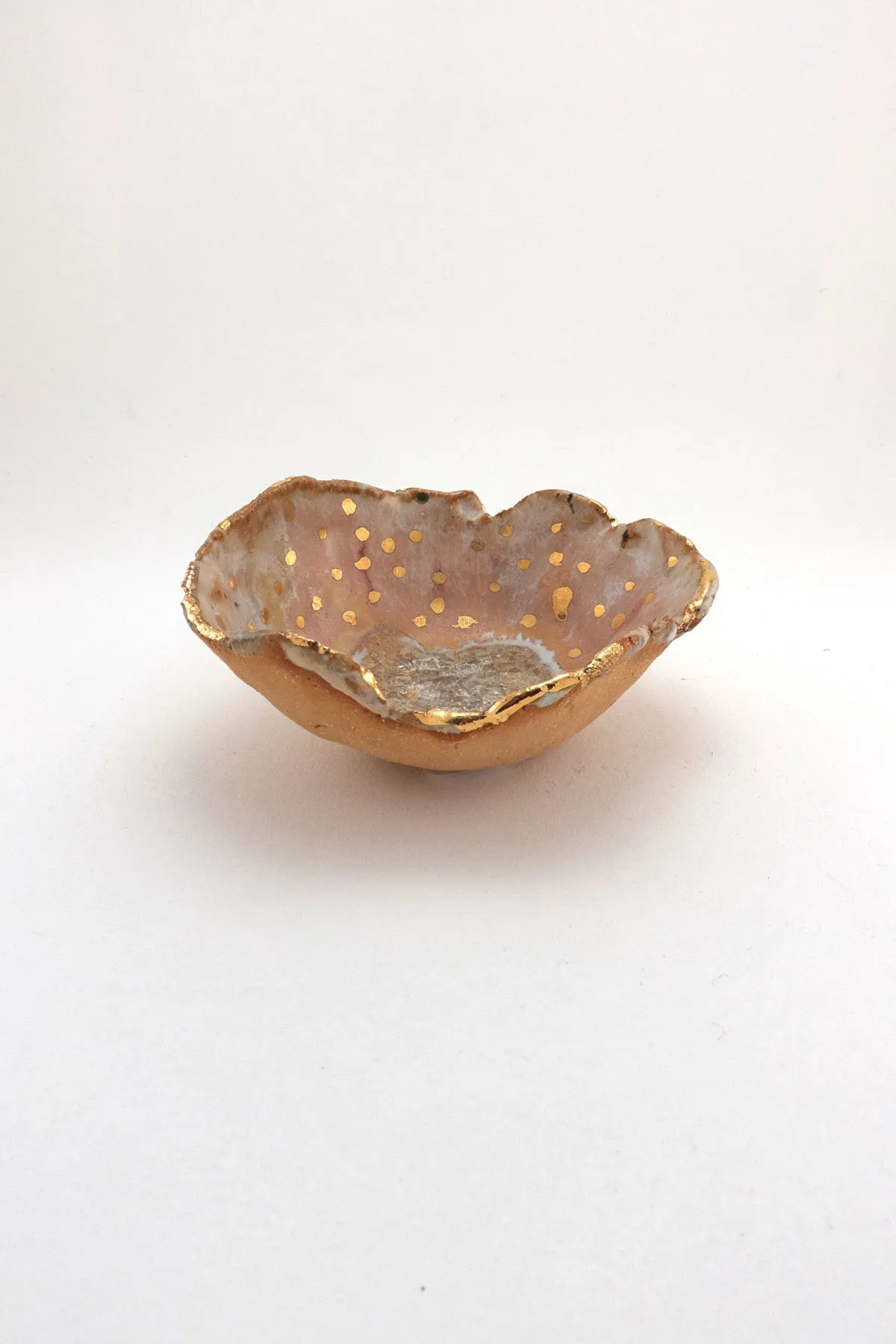 Iceland Northern Lights Dish with Gold - Mini