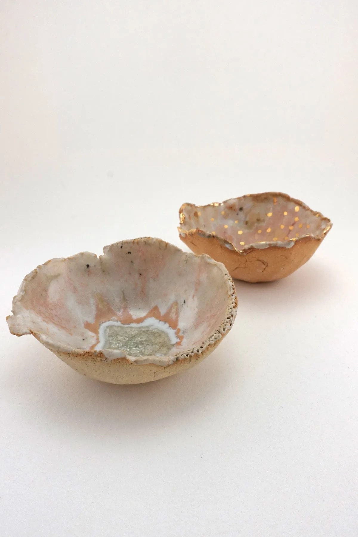 Iceland Northern Lights Dish with Gold - Mini