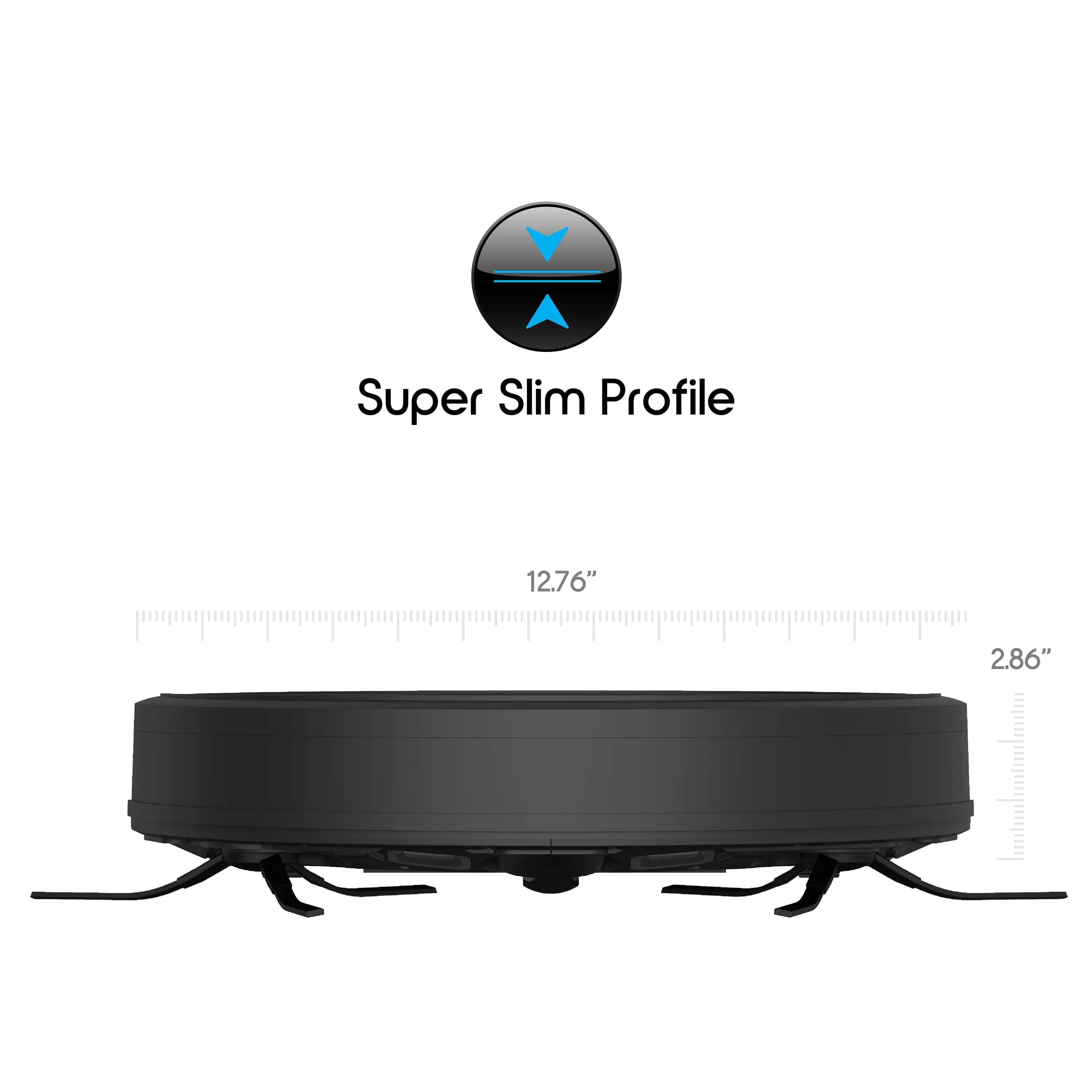 Ionvac SmartClean 2000 Robovac - WiFi Robotic Vacuum with App/Remote Control, New