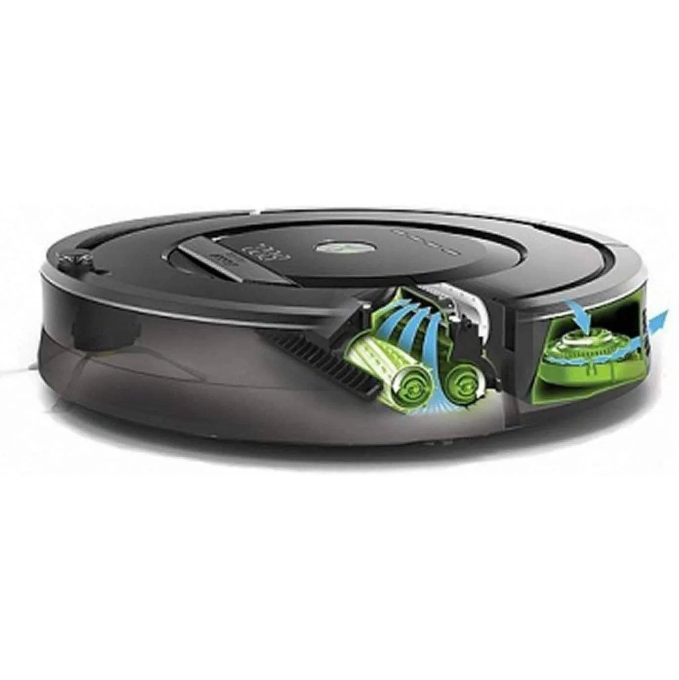 iRobot Roomba 805 Cleaning Vacuum Robot with Dual Virtual Wall Barriers and Bonus Filter (Refurbished)