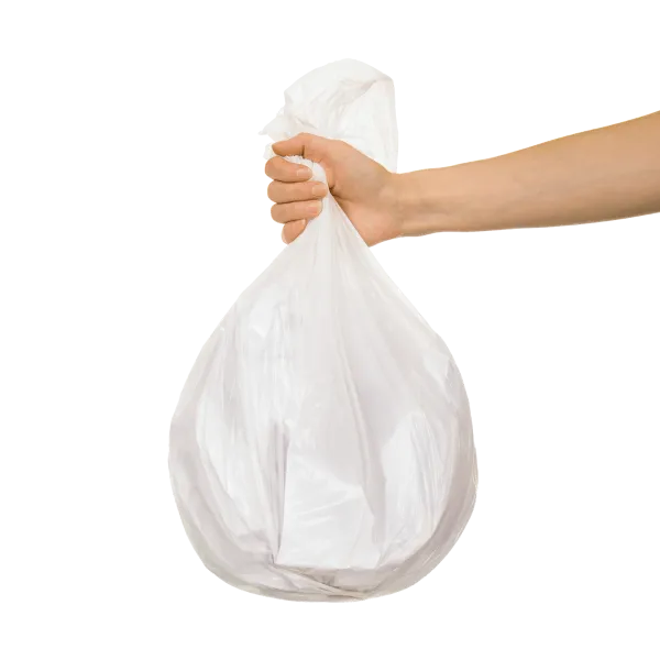 Karat High Density 12-16 Gallon Trash Can Liner (24" x 33"), 6 Micron - 1,000 liners