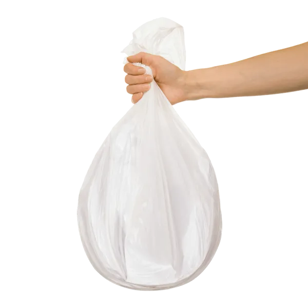 Karat High Density 20-30 Gallon Trash Can Liner (30" x 37"), 10 Micron - 500 liners