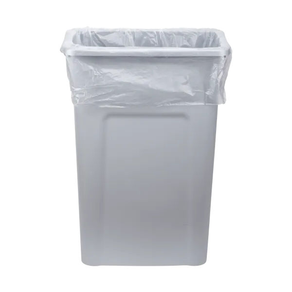 Karat High Density 33-39 Gallon Trash Can Liner (30" x 40"), 16 Micron - 250 liner