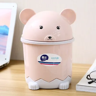 Kawaii Cute Table Trash Bin