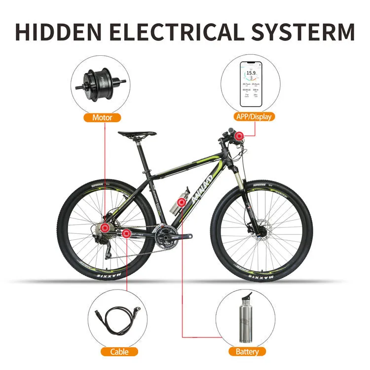 keyde S110 rear motor for electric bicycle conversion kit wireless control 250W 36V, highly integrated rear motor for ebike conversion kit
