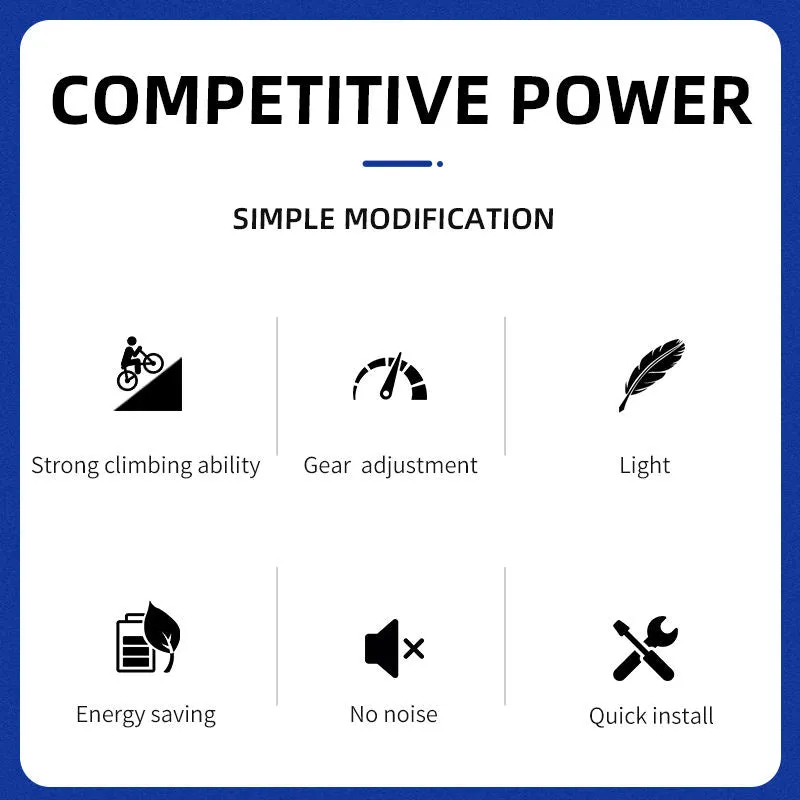 keyde S110 rear motor for electric bicycle conversion kit wireless control 250W 36V, highly integrated rear motor for ebike conversion kit