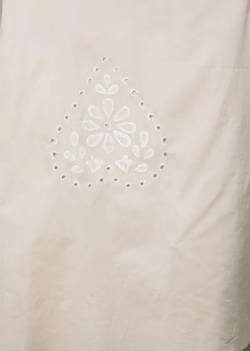 Khana-e-Ring - Pastel Beige Pure Lawn Shirt - 1 PC - 504129