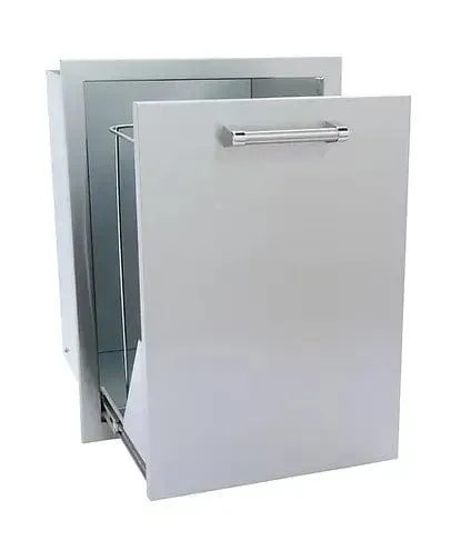 Kokomo Grills Stainless Steel Trash or Propane Tank Pull-Out Drawer - KO-TRHD